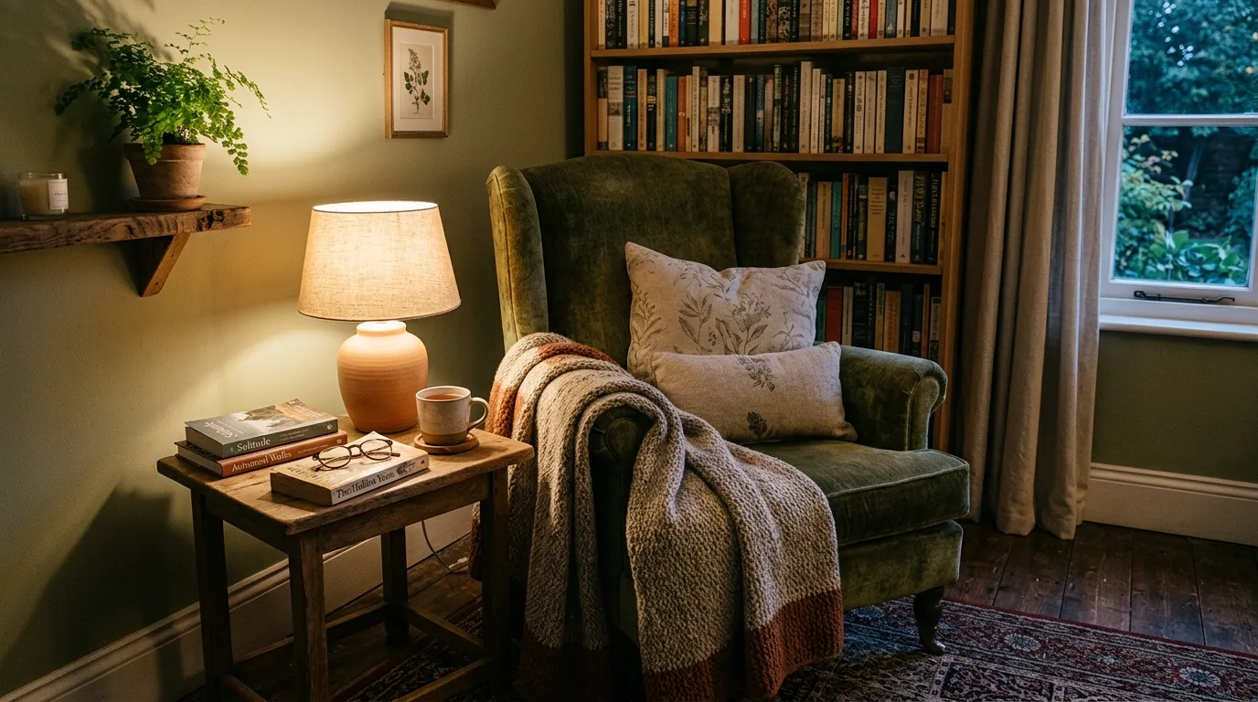 Bring in deeper tones where the room needs comfort inspiration for a cozy living room.
